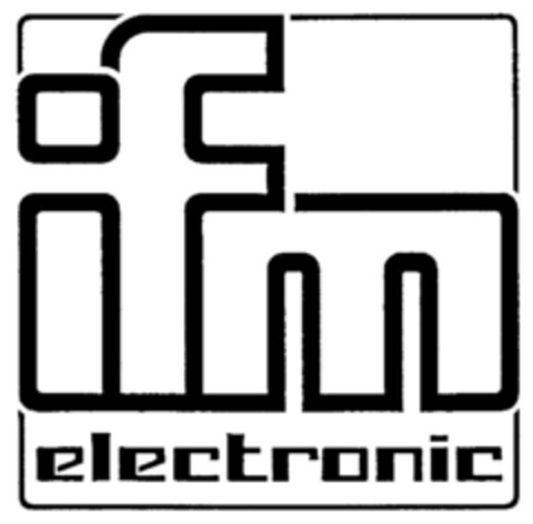 ifm electronic Logo (DPMA, 03.12.1998)