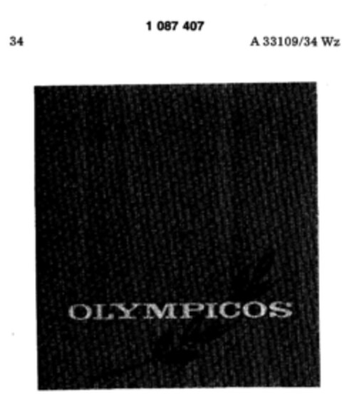 OLYMPICOS Logo (DPMA, 01.03.1980)