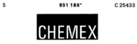 CHEMEX Logo (DPMA, 04/09/1976)