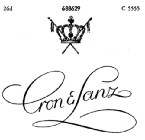 Cron & Lanz Logo (DPMA, 21.03.1955)