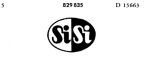 Si Si Logo (DPMA, 05/18/1963)