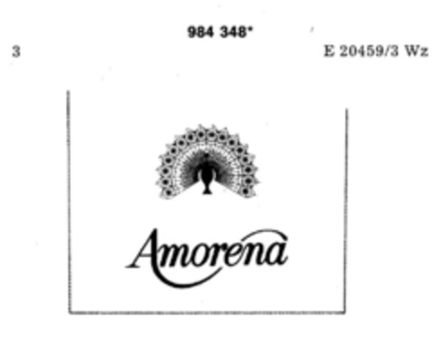 Amorena Logo (DPMA, 06.03.1979)