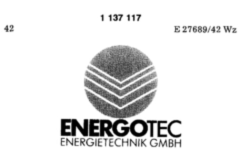 ENERGOTEC ENERGIETECHNIK GMBH Logo (DPMA, 16.06.1988)