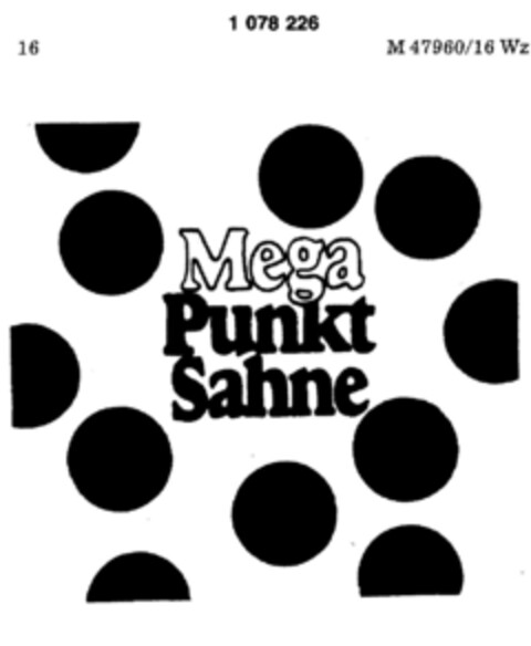 Mega Punkt Sahne Logo (DPMA, 16.02.1980)