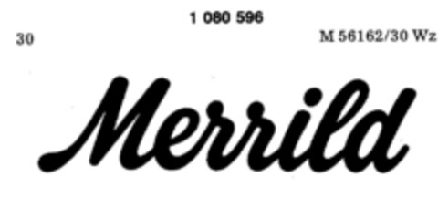 Merrild Logo (DPMA, 20.02.1985)