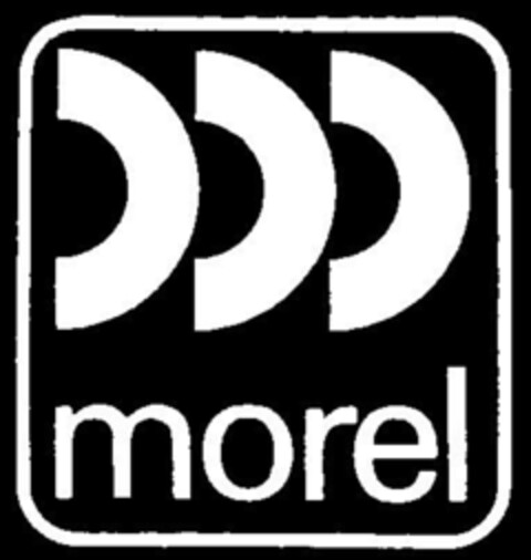 morel Logo (DPMA, 04/07/1988)