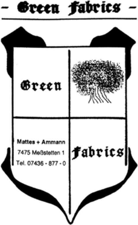 Green Fabrics Logo (DPMA, 01.10.1992)