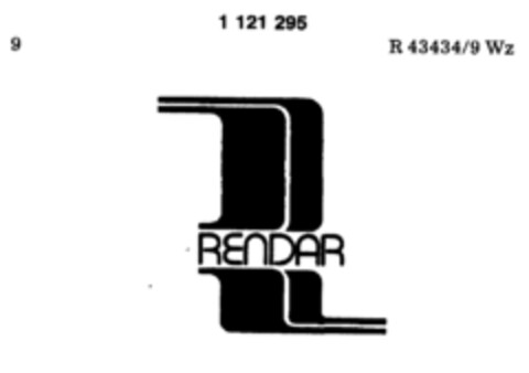 RENDAR Logo (DPMA, 08/17/1985)