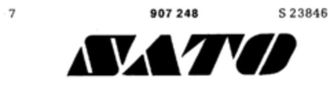 SATO Logo (DPMA, 08.10.1970)