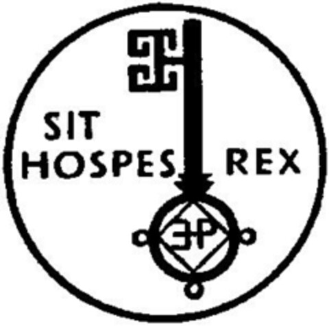 SIT HOSPES REX Logo (DPMA, 02.04.1979)