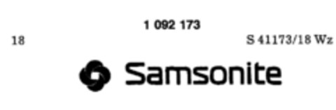 Samsonite Logo (DPMA, 22.11.1984)