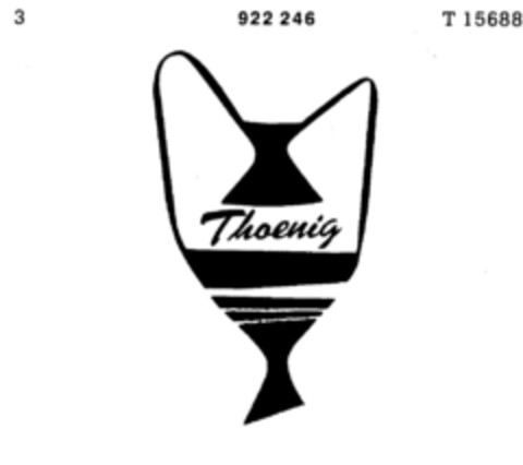 Thoenig Logo (DPMA, 05/14/1973)