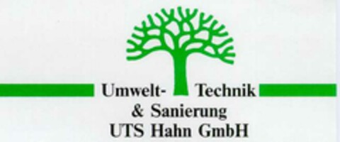 Umwelt-Technik&Sanierung UTS Hahn GmbH Logo (DPMA, 26.10.1994)