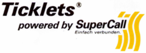 Ticklets powered by SuperCall Logo (DPMA, 10/18/2000)