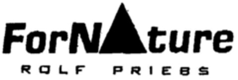 ForNAture ROLF PRIEBS Logo (DPMA, 21.12.2000)