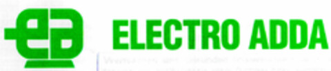 ea ELECTRO ADDA Logo (DPMA, 18.04.2001)