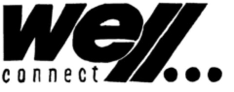 well... connect Logo (DPMA, 05/31/2001)