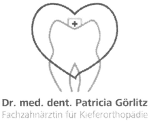 Dr. med. dent. Patricia Görlitz Fachzahnärztin für Kieferorthopädie Logo (DPMA, 17.06.2008)