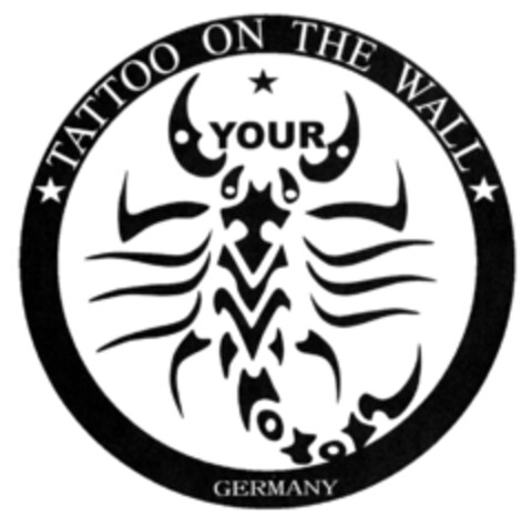 TATTOO ON THE WALL YOUR GERMANY Logo (DPMA, 08/11/2010)