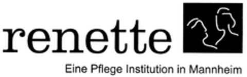 renette Eine Pflege Institution in Mannheim Logo (DPMA, 26.04.2012)