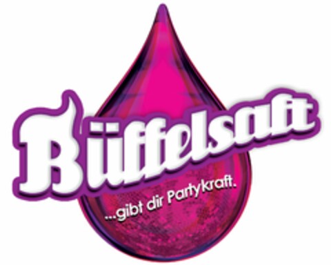 Büffelsaft ... gibt Dir Partykraft. Logo (DPMA, 19.06.2013)