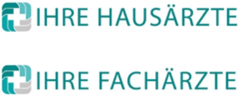 IHRE HAUSÄRZTE  IHRE FACHÄRZTE Logo (DPMA, 05/22/2014)