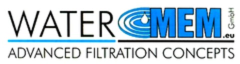 WATER MEM.eu GmbH ADVANCED FILTRATION CONCEPTS Logo (DPMA, 26.03.2014)