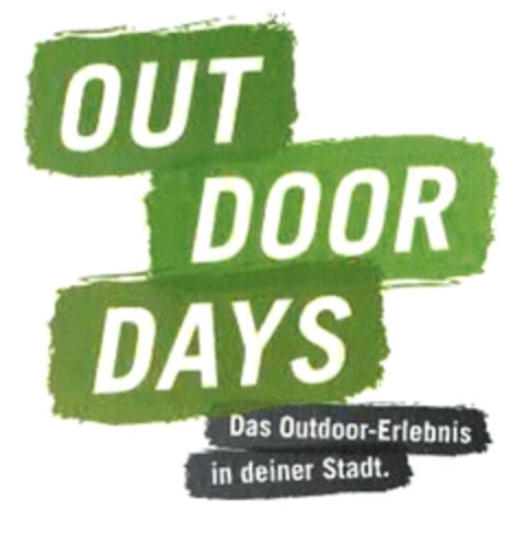 OUTDOORDAYS - Das Outdoor-Erlebnis in deiner Stadt Logo (DPMA, 11.08.2015)