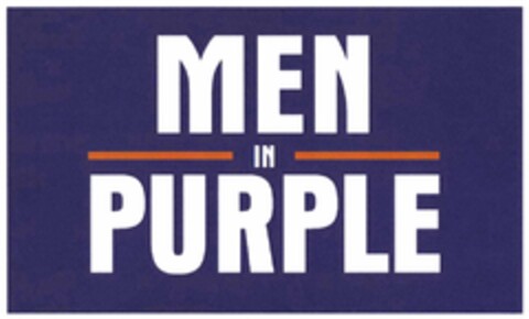 MEN IN PURPLE Logo (DPMA, 25.01.2016)