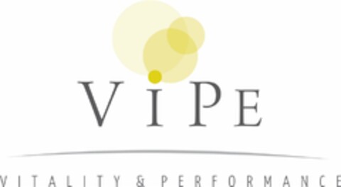 VIPE VITALITY & PERFORMANCE Logo (DPMA, 30.05.2016)