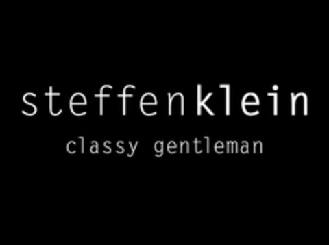 steffenklein classy gentlemen Logo (DPMA, 15.11.2017)