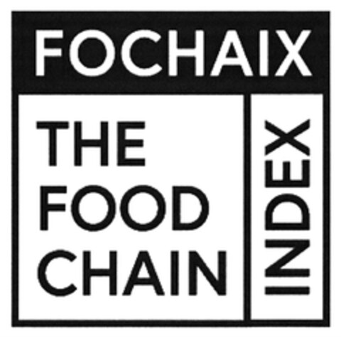 FOCHAIX THE FOOD CHAIN INDEX Logo (DPMA, 12.02.2018)