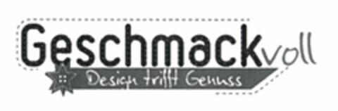 Geschmackvoll Design trifft Genuss Logo (DPMA, 24.03.2018)