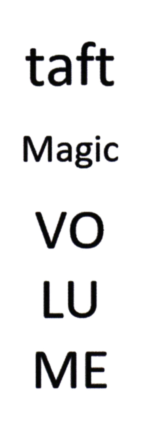 taft Magic VOLUME Logo (DPMA, 01/22/2019)