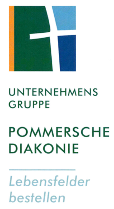 UNTERNEHMENS GRUPPE POMMERSCHE DIAKONIE Lebensfelder bestellen Logo (DPMA, 09.11.2019)