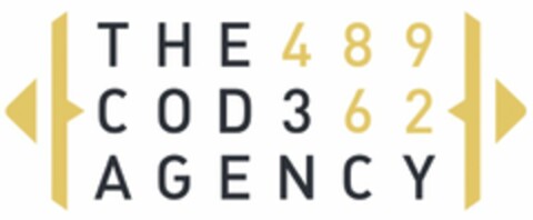 THE 489 COD 362 AGENCY Logo (DPMA, 22.01.2021)