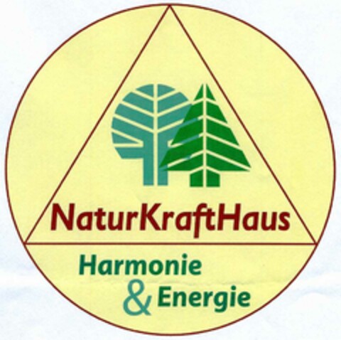 NaturKraftHaus Harmonie & Energie Logo (DPMA, 17.12.2002)