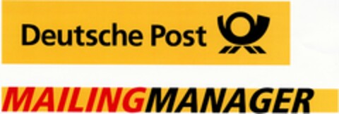 Deutsche Post MAILINGMANAGER Logo (DPMA, 10/14/2003)