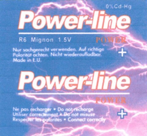 Power-line Logo (DPMA, 07/06/2004)