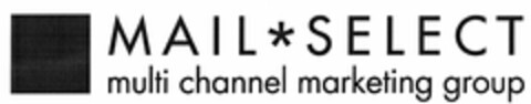 MAIL * SELECT multi channel marketing group Logo (DPMA, 17.08.2004)