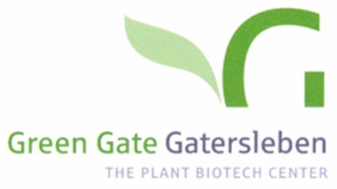 Green Gate Gatersleben THE PLANT BIOTECH CENTER Logo (DPMA, 28.11.2005)