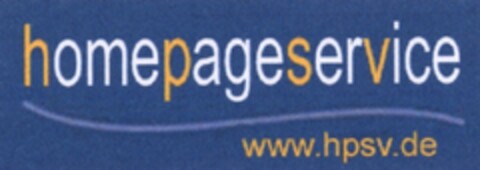 homepageservice www.hpsv.de Logo (DPMA, 23.08.2007)