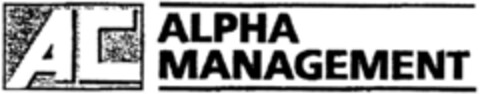 AC ALPHA MANAGEMENT Logo (DPMA, 02.08.1995)