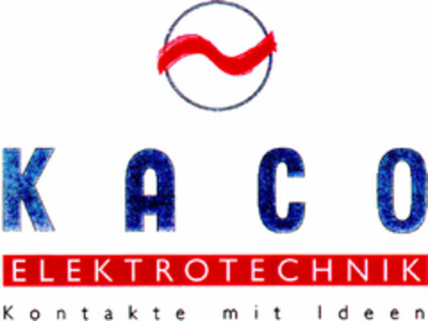 KACO  ELEKTROTECHNIK Logo (DPMA, 01.09.1995)