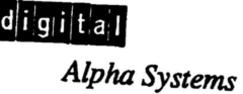 digital Alpha Systems Logo (DPMA, 17.11.1995)