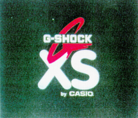 G-SHOCK XS by CASIO Logo (DPMA, 07.08.1996)