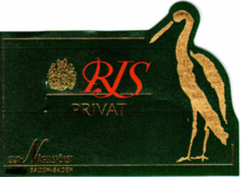 RJS PRIVAT Logo (DPMA, 03/11/1997)