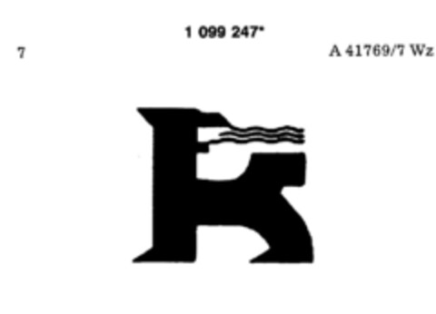 1099247 Logo (DPMA, 25.07.1986)