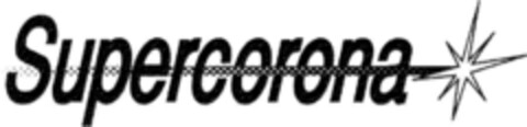 SUPERCORONA Logo (DPMA, 06.10.1989)