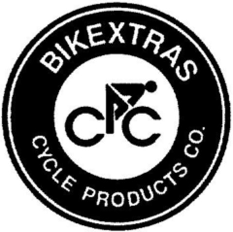 BIKEXTRAS CYCLE PRODUCTS CO. Logo (DPMA, 11.06.1992)